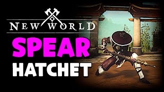 New World Aeternum  Spear amp Hatchet ⚔️Throwing Build⚔️🔥PvP🔥 [upl. by Vipul502]