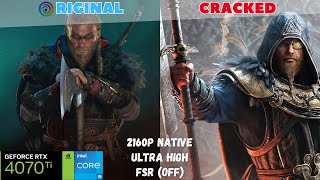 Assassins Creed Valhalla  Original vs Cracked [upl. by Eidda310]