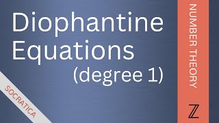 Diophantine Equations with 1 Variable ← Number Theory ← Socratica [upl. by Eikram]