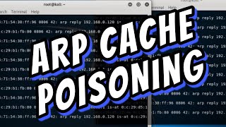 Ethical Hacking Understanding ARP Cache Poisoning Vulnerability MITM Attack [upl. by Ajaj]