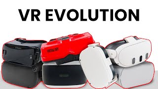 Evolution of VR Headsets  Gameplay 19952024 [upl. by Booze725]