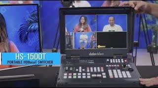 First Look Datavideo HS1500T  HDBaseT Mobile Video SwitcherMixer [upl. by Mandel]