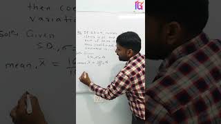 How to find Coefficient of variation in statistics shorts viral gouravmanjrekar [upl. by Lifton]