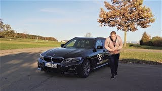 Besser als A4 und CKlasse 2019 BMW 3er Touring 320d xDrive G21  Review Test Fahrbericht [upl. by Tound]