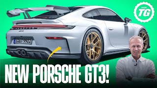 FIRST LOOK Porsche 911 GT3 — What’s New [upl. by Terb255]