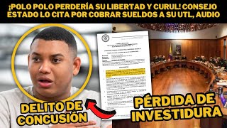 ¡Polo Polo perdería su libertad y Curul Consejo Estado lo cita por cobrar sueldos a su UTL audio [upl. by Soll165]