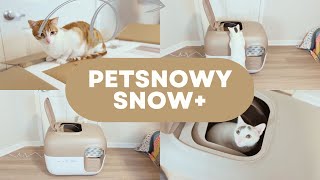 PetSnowy Snow  Automatic Litter Box Unboxing amp Review [upl. by Allwein]