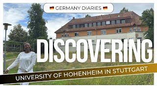 Europe Trip Season 1 Episode 3 Discovering the University of Hohenheim in Stuttgart Germany [upl. by Suolkcin]