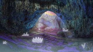 The Lord of the Rings  The Glittering Caves Ambience 4K  cave stream dripping water bats [upl. by Meeharbi]