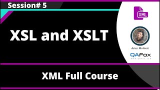 XSL and XSLT for XML XML Tutorial  Part 5 [upl. by Ettennod]