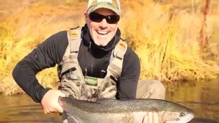 Steelhead Fly Fishing Karluk River  Kodiaks Best Fishing Lodge [upl. by Araihc]