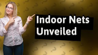 What are the specifications of indoor cricket nets [upl. by Neehcas]