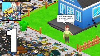 Trash Tycoon Idle Part 1  Gameplay Walkthrough  Android iOS [upl. by Netsrek207]