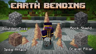 Become an Earth Bender in Minecraft Bedrock Command Tutorial [upl. by Ettenawtna873]