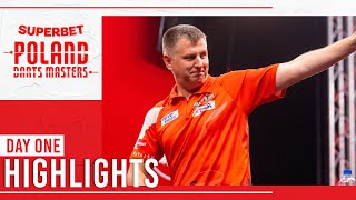 WELCOME TO WARSAW  Day One Highlights  2023 Poland Darts Masters [upl. by Sehcaep90]