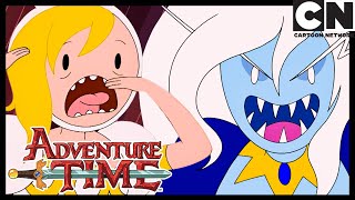 Adventure Time With Fiona amp Cake  Adventure Time  Cartoon Network [upl. by Araiek]