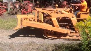 Cletrac crawler w blade video [upl. by Drogin60]