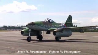 Messerschmitt ME 262  Legend Flyers  Test flights [upl. by Eiroc]