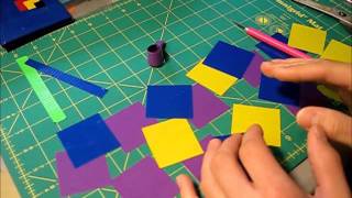 How to make a Duct tape flower ring [upl. by Yggep]