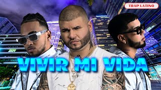 Farruko Anuel AA Ozuna  VIVIR MI VIDA  IA 2024 🎶🔥 [upl. by Zwiebel]