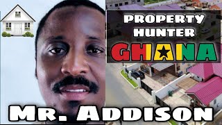 Property Hunter Ghana  Ghana Real Estate  Mr Addison [upl. by Draillih]