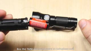 EagletacEagtac TX25C Compact Thrower Flashlight Extended Review [upl. by Bhayani542]