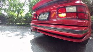 Porsche 944 LS1 Swap Exhaust [upl. by Nodnarb]