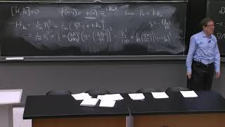 L143 Particle in a constant magnetic field Landau levels [upl. by Sullivan]