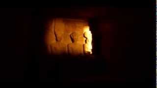 ظاهرة تعامد الشمس  معبد أبوسمبل  Sun alignment Phenomenon  Abu Simbel Temple [upl. by Hungarian]