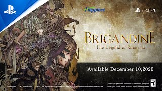 Brigandine The Legend of Runersia  Titans and the Iron Front Trailer  PS4 [upl. by Ruelle]