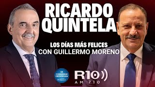 Guillermo Moreno con Ricardo Quintela quotLos días mas felices quotEN VIVO 🔴 [upl. by Nylisoj]