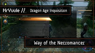 Dragon Age Inquisition  quotWay of the Necromancerquot Quest Guide [upl. by Yrotciv]