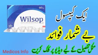 wilsop 60 mg uses in urduDexlansoprazole Reduce stomach acidity  How to use side effects [upl. by La Verne]