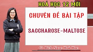 HÓA 12  MỚI CHUYÊN ĐỀ SACCHAROSE VÀ MALTOSE hoacobichngoc hoa12 maltose saccharose [upl. by Imar]