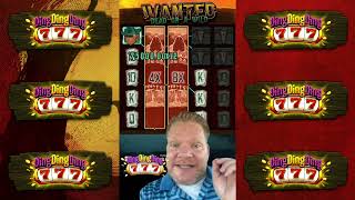 Wanted Dead Or A Wild Slot Game on DingDingDingcom [upl. by Kerat]