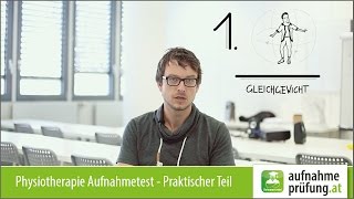 Physiotherapie Aufnahmetest  Praktischer Teil [upl. by Ikkim]