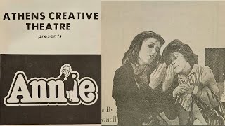 Athens Creative Theater Presents Annie 1983 [upl. by Enila]