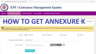 HOW TO GET ANNEXURE K COPY FOR TRANSFER IN TRUST CASES [upl. by Wallach452]