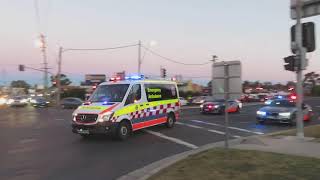 x4 Highway Patrol Urgent Medical Escort NSW Australia [upl. by Fey]