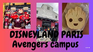 Disneyland Paris  Avengers campus [upl. by Derej]