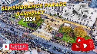 Remembrance Day Parade Barnsley 2024  Honoring Our Heroes [upl. by Lippold]