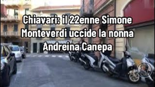 Chiavari il 22enne Simone Monteverdi uccide la nonna Andreina Canepa [upl. by Apoor282]