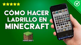 Cómo Fabricar LADRILLOS en MINECRAFT  Guía de Crafteo para Hacer y Utilizar Ladrillos [upl. by Sim]