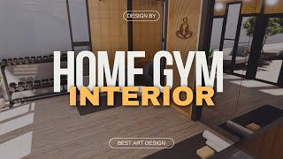 Gym At Home Why Not  Home Gym Design Interior by Best Art Design [upl. by Adnilram]