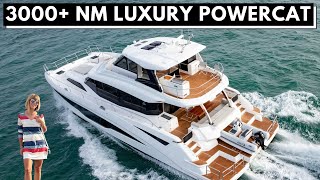 2021 AQUILA 70 LUXURY POWER CATAMARAN Yacht Tour Liveaboard Charter [upl. by Tellford]