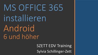 MS Office 365 kostenlos auf Android Tablet installieren bis 101 Zoll [upl. by Jaworski]