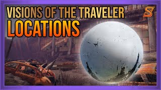 ALL VISION OF THE TRAVELER LOCATIONS  DESTINY 2 [upl. by Binnings]