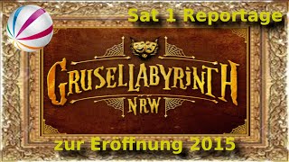 SAT 1  Grusellabyrinth in Bottrop [upl. by Eiramesor]