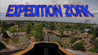 Toverland 2024  Expedition Zork Onride Mack Rides  Log Flume [upl. by Lenzi]