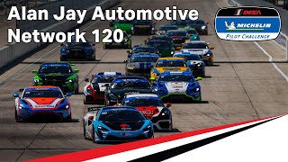 IMSA Michelin Pilot Challenge 2024  Alan Jay Automotive Network 120  Sebring International Raceway [upl. by Aititil]